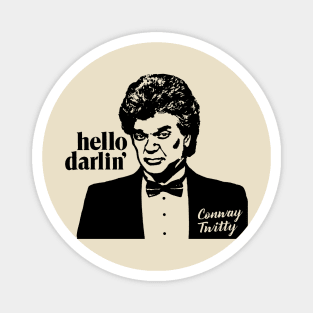 Conway Twitty Vintage Country Music Magnet